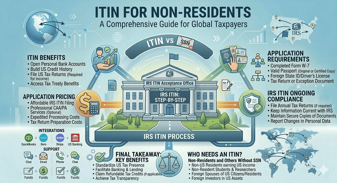 IRS ITIN Process Infographic