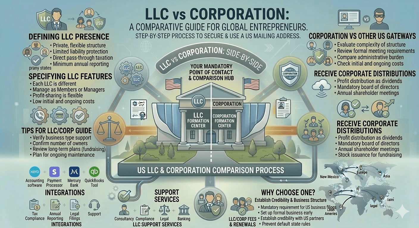LLC vs Corporation Comparative Guide